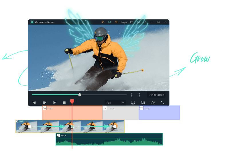 wondershare filmora ai audio video editor