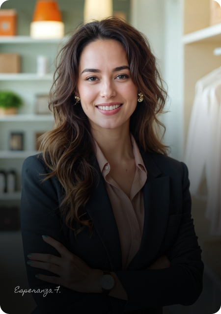 E-commerce store owner using Filmora